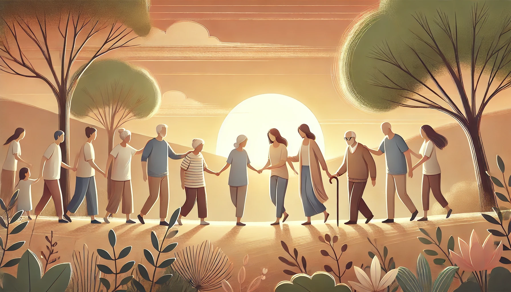 사람은 서로에게 힘이 되고 위안이 된다.